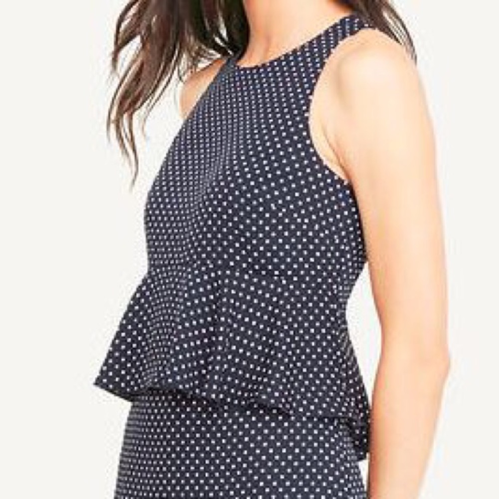 Plus Sizes Polka Dot Tiered Ruffle Dress